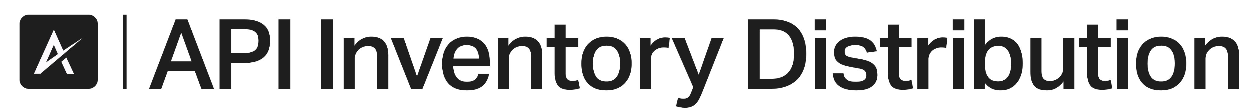 API Inventory Distribution